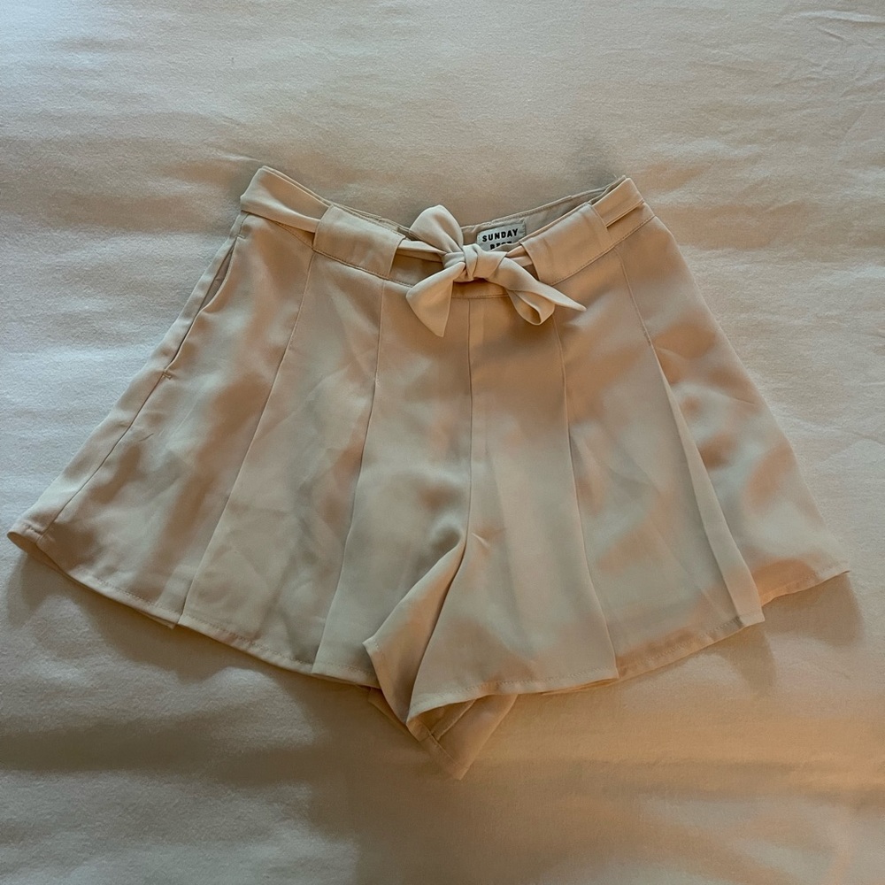 sunday best flowy shorts